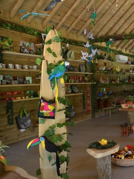 The Gift Shop at the National Aviary of colombia